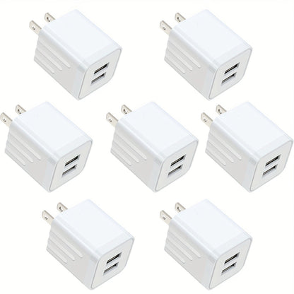 Dual Port USB Wall Charger 2.1A for an Everyday Personal Care Routine, with the Listed Configuration