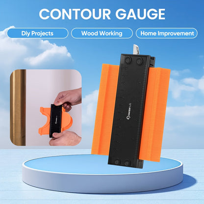 Contour Gauge Profile Tool with Lock – 6 Inch & 11 Inch Shape Duplicator for Flooring, Tile, Woodworking, Carpet Cutting & Irregular Shape