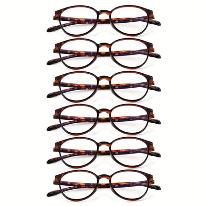 Reading Glasses – Three-Pair Rimless Metal Readers in Multiple Colors and Strengths with Multiple Strength and Color Options
