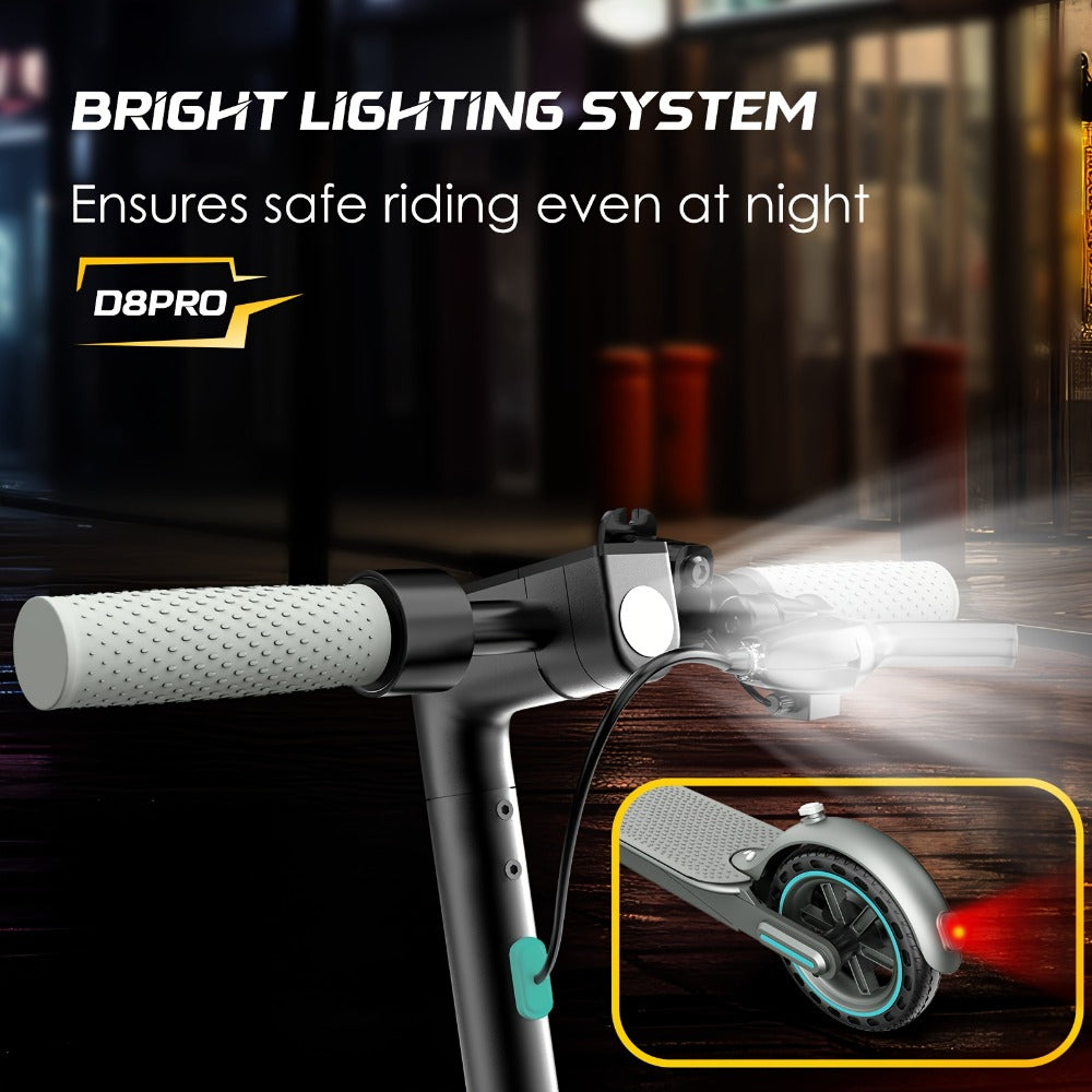 350W Foldable Electric Scooter for Adults 8.5 Inch Solid Tires 3-Speed LCD with the Listed Color, Size or Set Options for Everyday Use