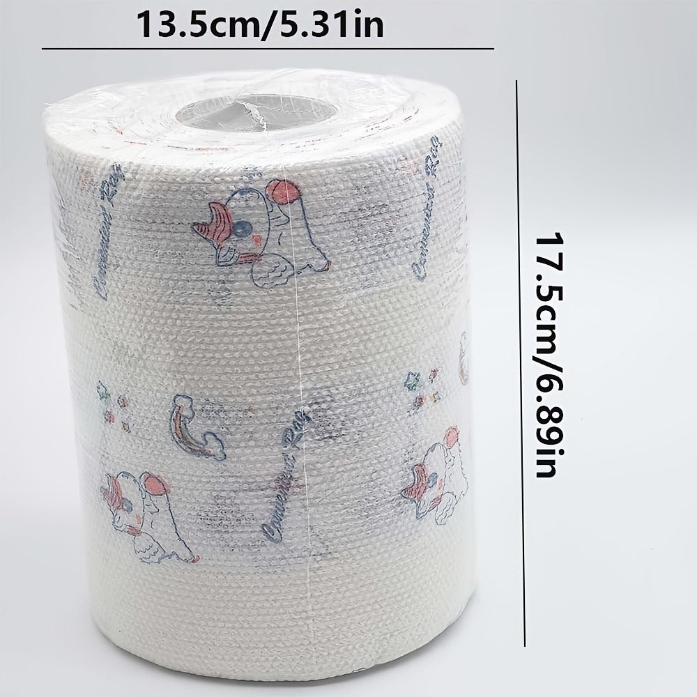 Reusable Kitchen Paper Towels 800 Times Use Non-Stick Oil Degreasing Cleaning Cloth Wet Dry Dual-Use Lazy Rag for Home Kitchen Household