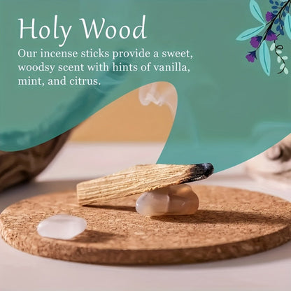 White Sage Smudge Kit 11pcs, 2 White Sage Bundles, 3 Palo Santo Sticks, Abalone Shell with Stand