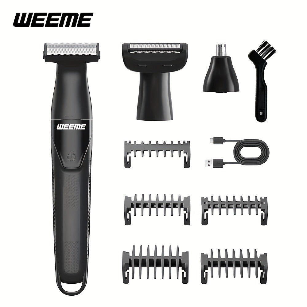 Electric Epilator & Hair Removal Device 3-in-1 for Men & Women - Shaver Trimmer for Underarms Legs Arms Bikini Line Sensitive Areas