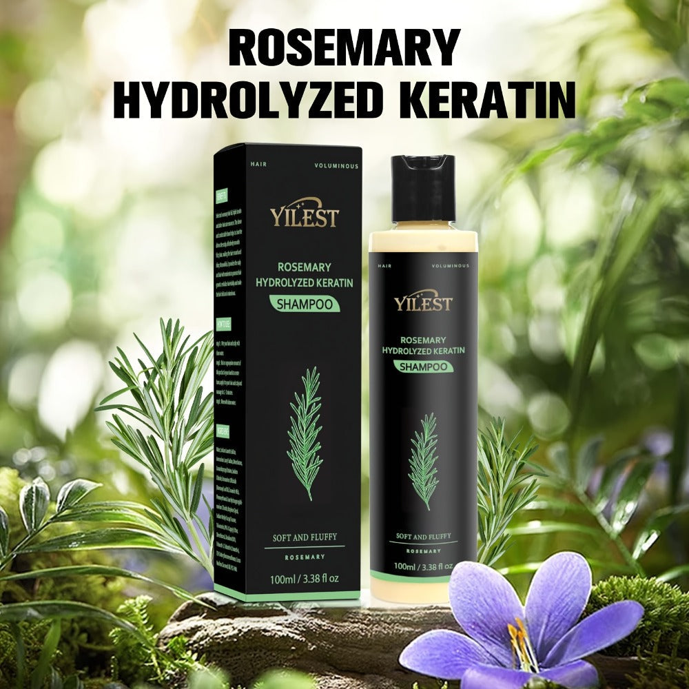 Rosemary Shampoo for Hair Growth & Volume – Enriched with Rosemary Extract, Amino Acids & Plant Squalane | Strengthening
