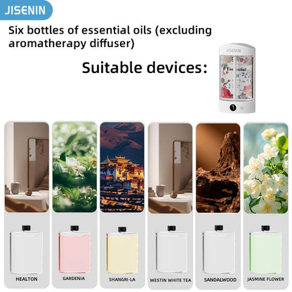 Mini Aroma Diffuser & Humidifier 2-in-1 Portable USB Rechargeable, 7-Level Timer, Silent Operation