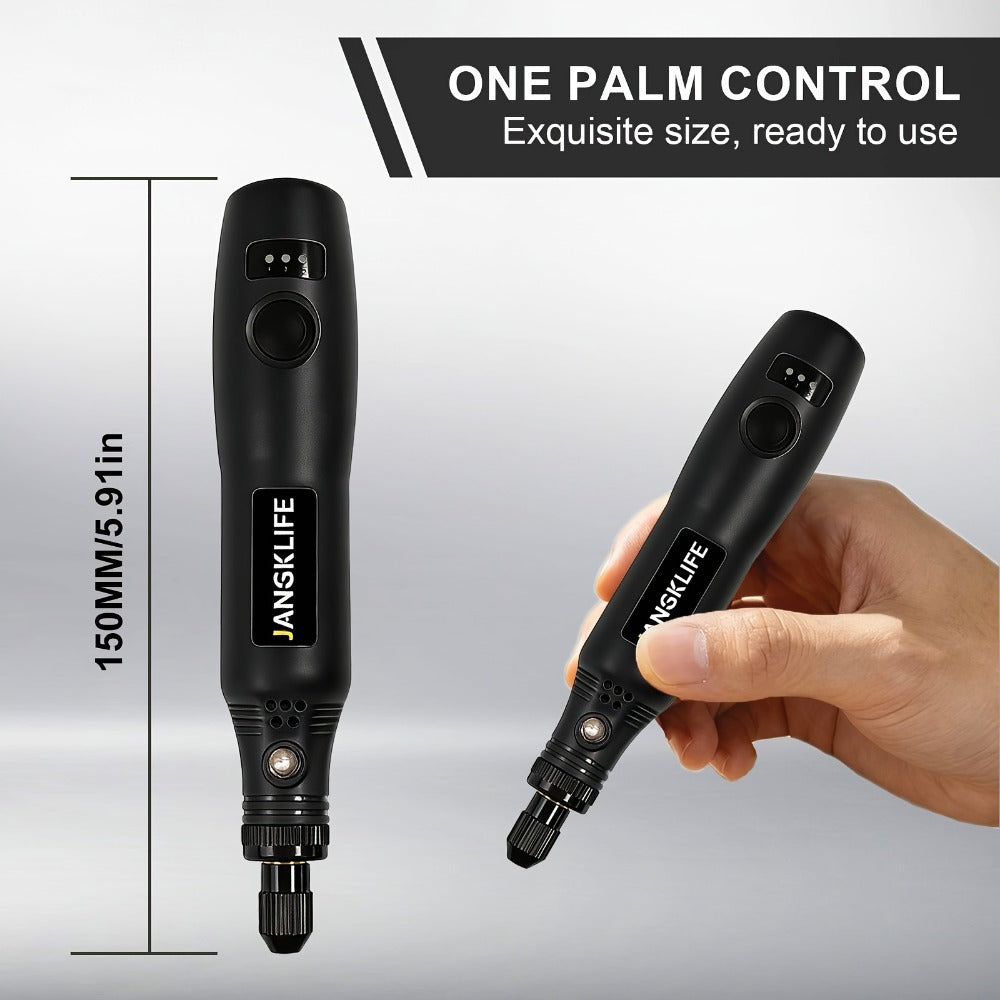 Cordless Rotary Tool Set Rechargeable Engraving Pen for Entryways, Bedrooms and Living Spaces
