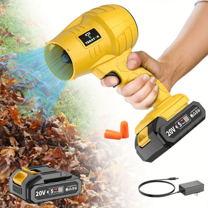 Cordless Air Blower, Electric Jet Dryer Car Snow Dust Leaf Blowing for Garden, Patio and Yard Use