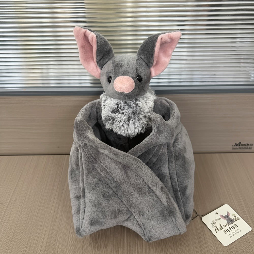 Giant Bat Plush Stuffed Animal 23 Inch Wingspan Grey Spooky Bat Toy with the Listed Color, Size or Set Options for Everyday Use