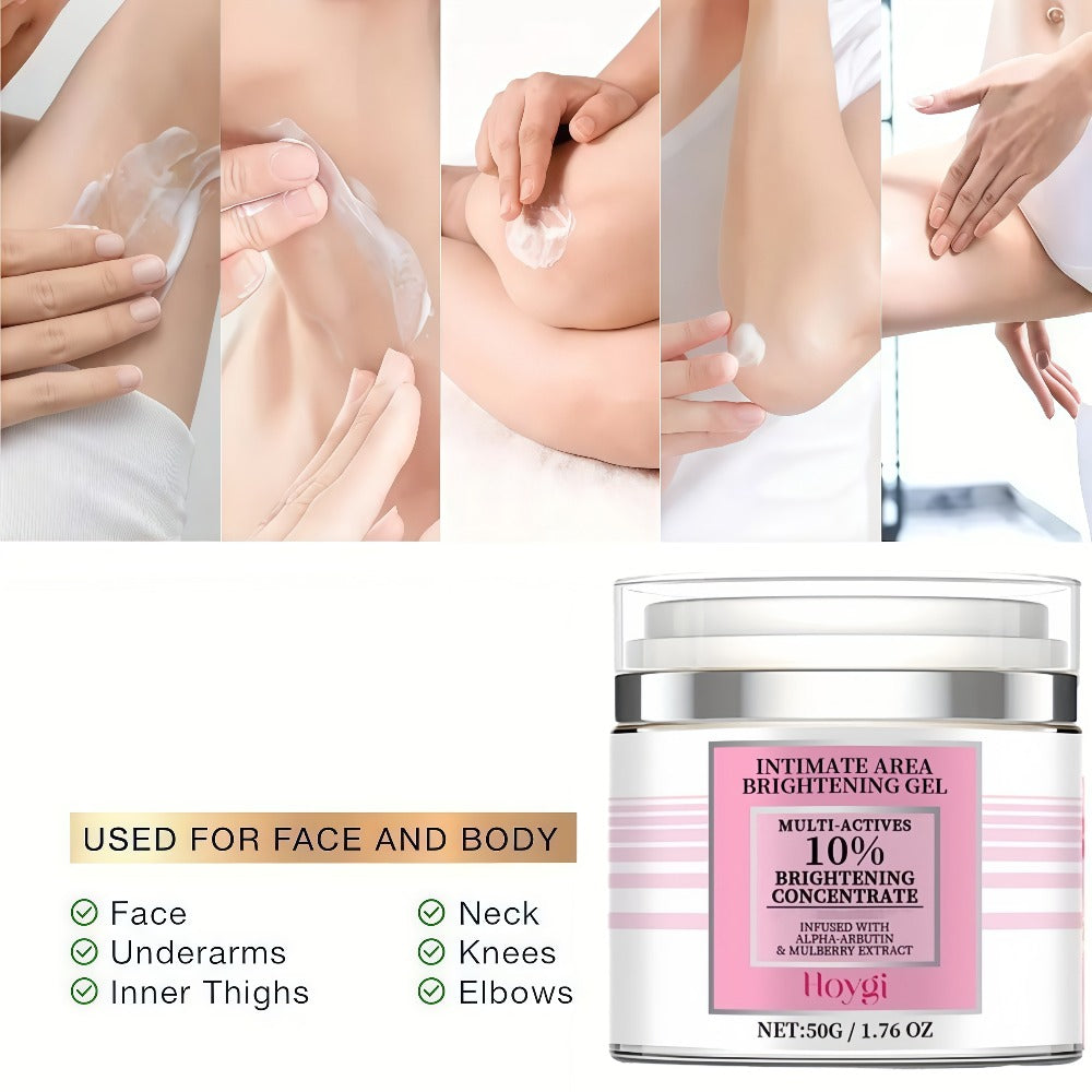 Arbutin Cream Corrector for Women Face Knees Underarms Intimate Areas Exfoliating Even Skin Tone Daily Use 50g