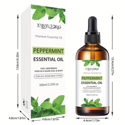 Essential Oil Rosemary External-Use Dropper Bottle with 1-Piece, 2-Piece or 1.01oz Available Options
