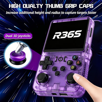 Handheld Game Console with 3.5-Inch IPS Screen, 3000mAh Battery, TF Expansion & HD TV Output
