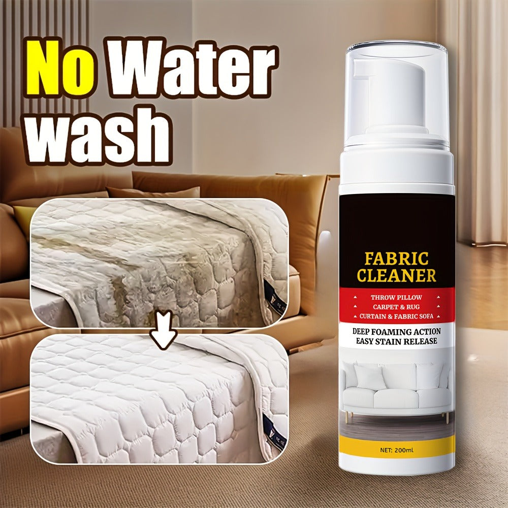 Upholstery Cleaner Spray Multi-Fabric Stain Remover 6.76oz Spot Cleaner for Couch Sofa Rug for Entryways, Bedrooms and Living Spaces