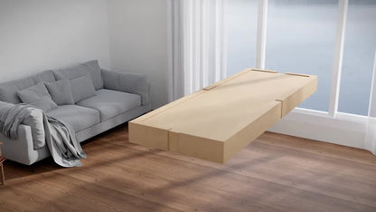 Full-Length Floor Mirror in 59 × 16 or 64 × 21 Inch Arched and Rectangular Black or Gold Frame Options