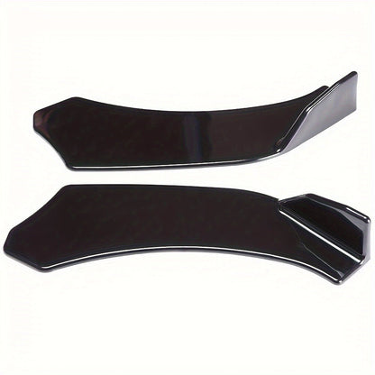Front Bumper Lip Splitter Spoiler Kit with Strut Rods – Fits Ford Mustang 2000-2021, Dodge Challenger SRT Hellcat