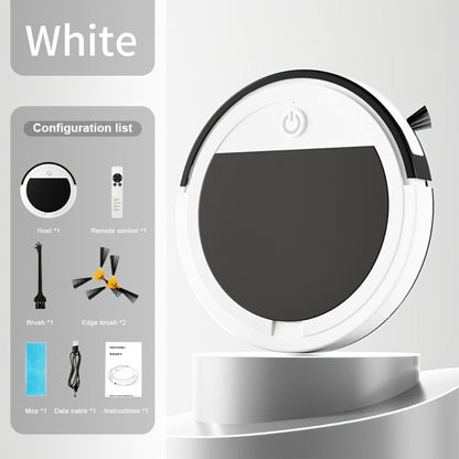 Robot Vacuum Cleaner 3-in-1, 2000Pa Powerful Suction, 150-Min Runtime, Auto Floor Cleaning for Pet Hair