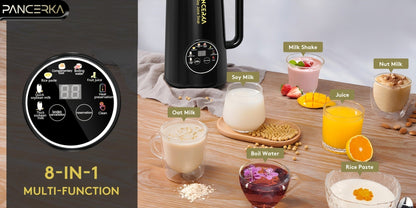 Soy Milk Maker Automatic Nut Milk Machine 27oz – One-Touch Operation, Multi-Functional for Almond, Oat, Soy