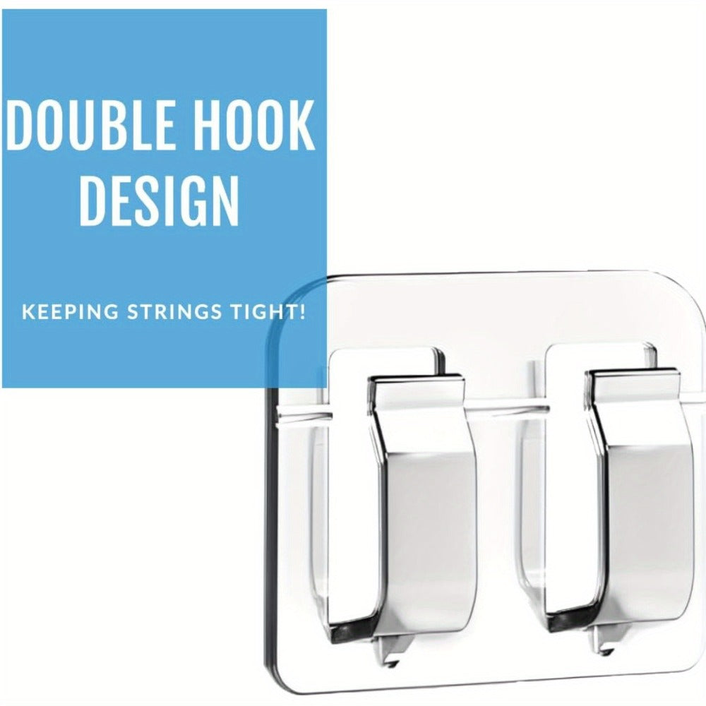 Adhesive Hooks for Outdoor String Lights - No-Damage Clips for Christmas Patio Garden Balcony Decor (40/80/160/250/400pcs)