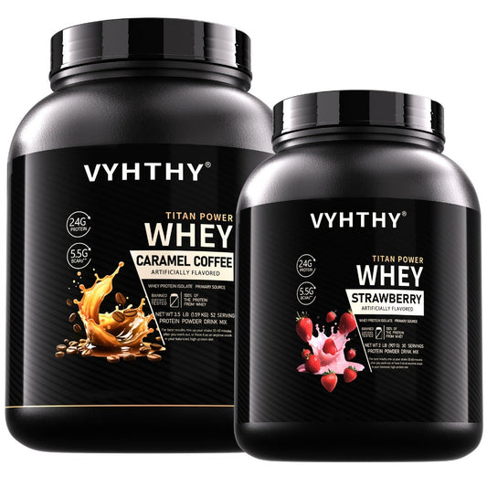 Whey Protein Powder Isolated & Hydrolyzed Blend with BCAAs, Low Carb Sports Nutrition Shake for Women