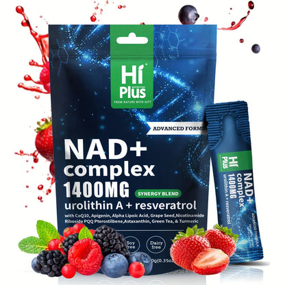 NAD+ 1400mg Liposomal Energy Bar with Niacinamide Ribofuronate & Resveratrol - Cellular for Bath Time, Home Spa and Personal Care