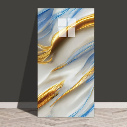 Self-Adhesive PVC Wall Sticker 22pcs Peel and Stick Marble Boho Wallpaper 11.81x23.62in Oil for Entryways, Bedrooms and Living Spaces