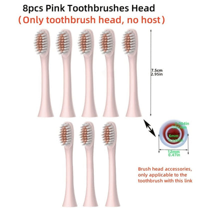 Rechargeable Electric Toothbrush with 6 Cleaning Modes & Smart Timer, USB Sonic Toothbrush for Adults
