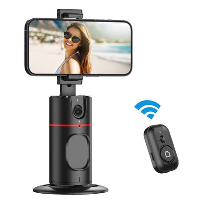 Gesture Control Auto Face Tracking Tripod with 360° Rotation & Wireless Remote No App Required