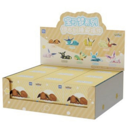 Eevee Eeveelutions Sleeping Pose Blind Box PVC Figure – All 9 Characters Vaporeon Jolteon Flareon Espeon Umbreon Leafeon Glaceon Sylveon