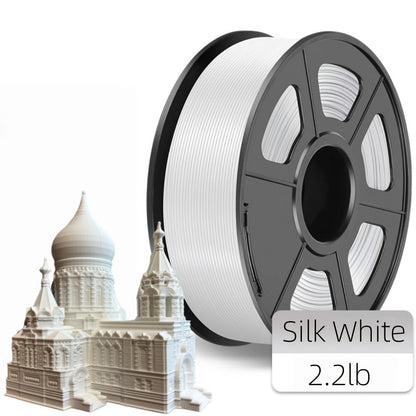 Ender 3 5 Neo PLA Filament 1.75mm 1kg 2.2LB High Gloss Low Warping – Black White Dual Tri Rainbow Multicolor Shiny Finish Smooth Extrusion