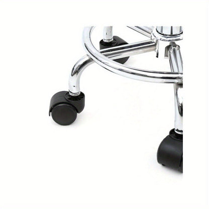 Adjustable Height Bar Stool with Backrest & 360° Swivel – Modern Counter Stool Rotating Chair for Kitchen