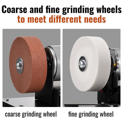 Mini Belt Sander – 7-Speed Adjustable Electric Belt Grinder with Pure Copper Motor for Grinding, Sharpening & Polishing Wood & Metal