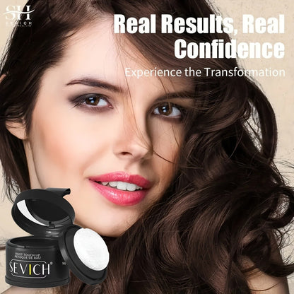 Root Touch Up Hair Powder for Thinning Hair & Gray Roots – Instant Hairline Concealer Shadow Topper, Long-Lasting Resistant Formula