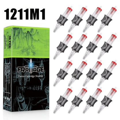 Tattoo Cartridge Needles with Frotage Label, 26 Retained RL RLT RS CM and M1 Cartridge Size Options
