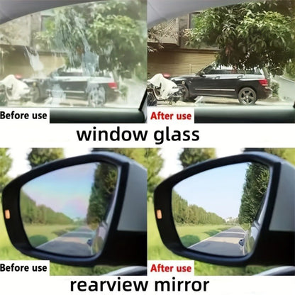 Car Glass Polishing Compound 30g – Windshield & Rearview Mirror Scratch Remover, Brightening Polish with Protective Coating for Auto Glass