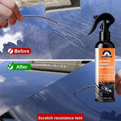 Nano Ceramic Paint Sealant 200ml – Car Ceramic Coating, Paint Restorer & Polish for Long-Lasting Gloss and Paint Protection