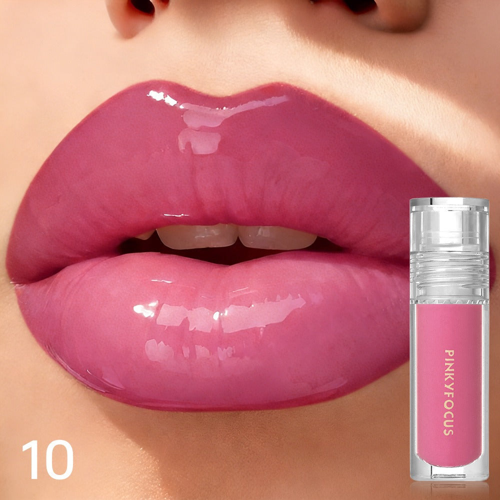 Plumping Lip Gloss Maximizer for Women, Mirror-Like High Shine Finish, Lip Injection Effect for Fuller Voluminous Lips