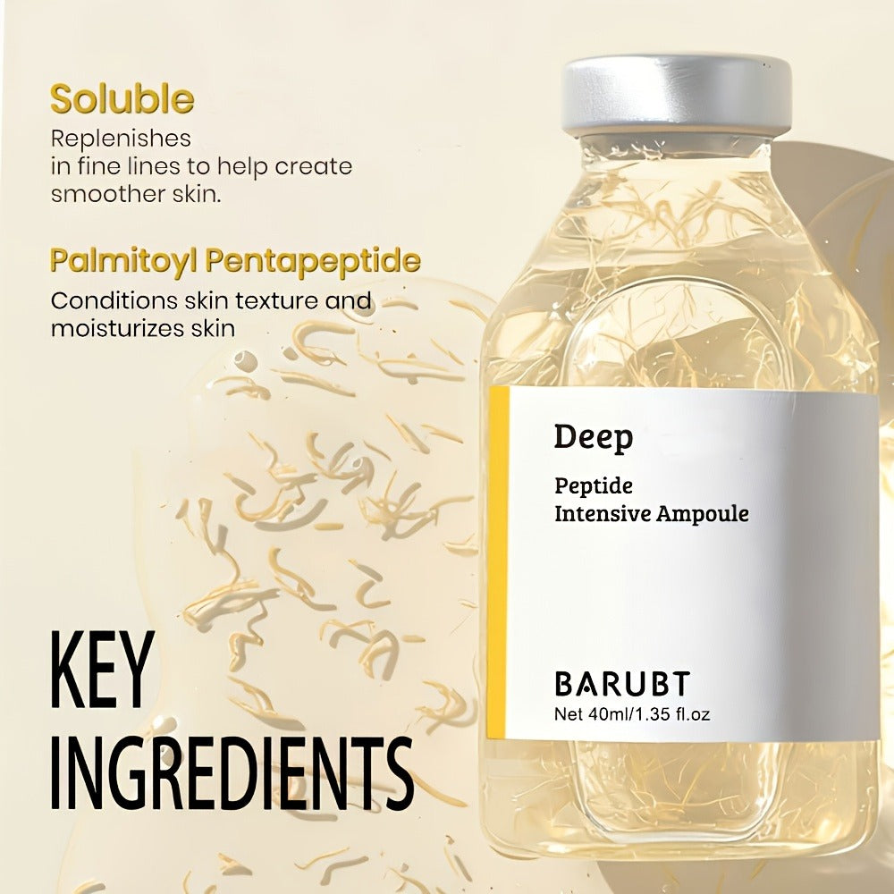 Korean Peptide Serum Intensive Lifting Ampoules, 30-Peptide Complex Facial Serum, Skin, Deep Hydration