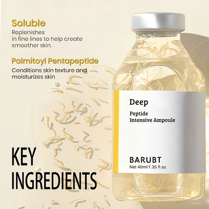 Korean Peptide Serum Intensive Lifting Ampoules, 30-Peptide Complex Facial Serum, Skin, Deep Hydration
