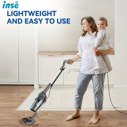Cordless Stick Vacuum 30KPa 600W Motor 68oz Bagless Upright Vacuum Cleaner for House Car Hard Floor Carpet Pet Hair Multi-Color