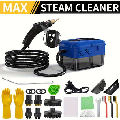 Portable Steam Cleaner High-Temperature High-Pressure Handheld Steamer for Home, Carpet, Tile & Grout Cleaning