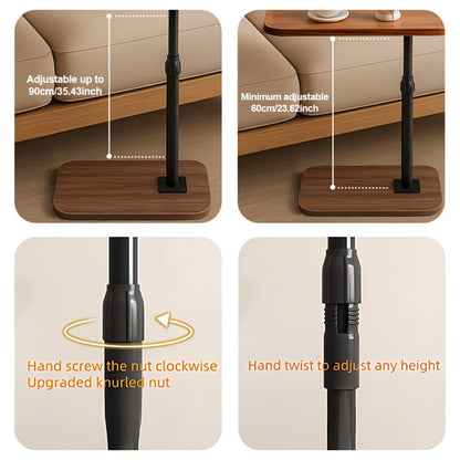 Light Luxury Vertical Shelf Organizer for Desk, Adjustable Height, Concave Desktop, Multi-Use Storage for Vase