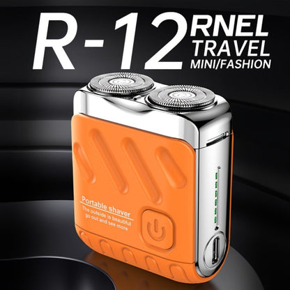 Electric Shaver Magnetic Dual-Blade Mini Razor with Two Speeds, USB Charging and Select Waterproof Options