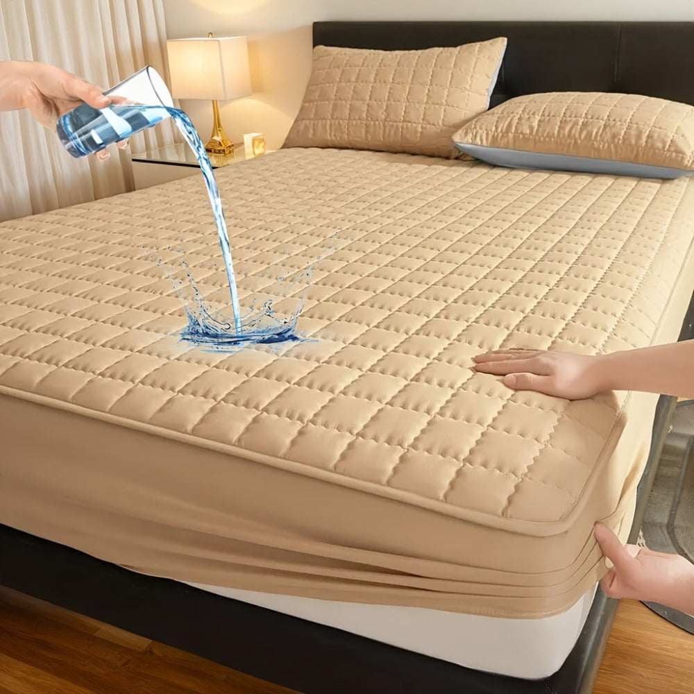 Mattress Protector Cover Soft Breathable Cooling Fitted Sheet Twin Full Queen King Deep Pocket Machine Washable Bed Cover for Home Hotel
