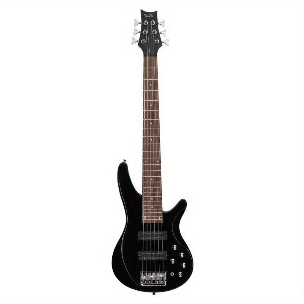 Electric Bass Guitar, Adjustable, 44 Inch, White, Inch, GIB for Lessons and Practice detail image - detail view 5