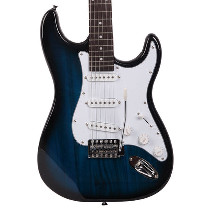 Electric Guitar shown in the Blue option