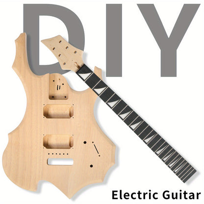Electric Guitar shown in the Mahogany Yellow option
