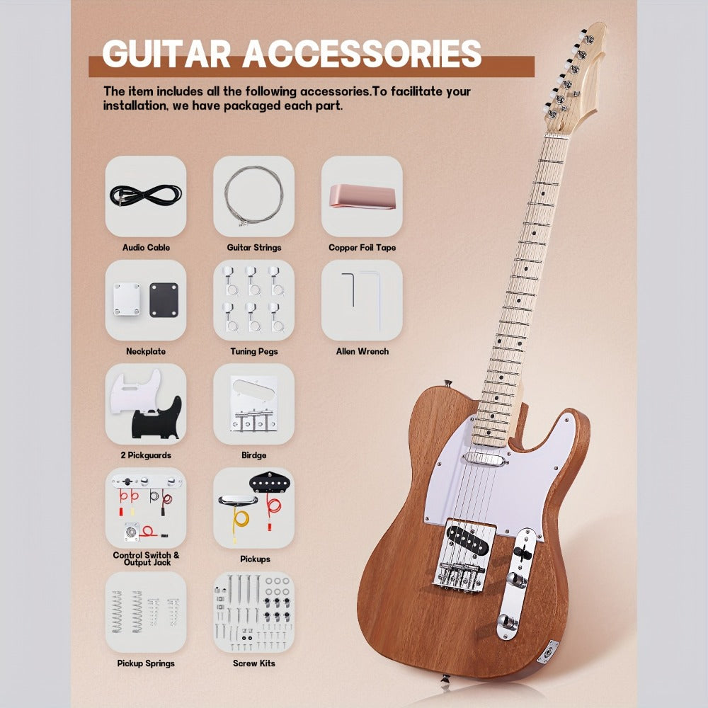 Electric Guitar, DIY TL, Leo, Jaymz, Kit for Lessons and Practice for Home Practice detail image - detail view 13