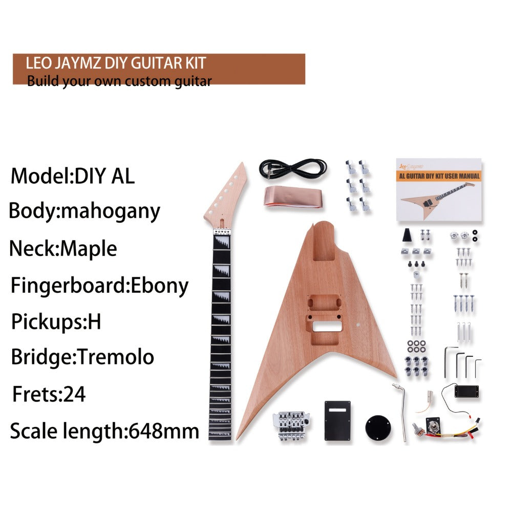 Electric Guitar, DIY TL, Leo, Jaymz, Kit for Lessons and Practice for Home Practice detail image - detail view 25
