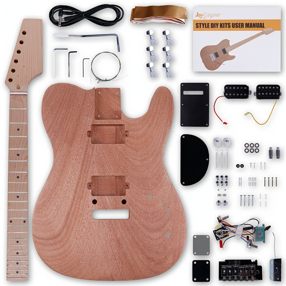 Electric Guitar, DIY TL, Leo, Jaymz, Kit for Lessons and Practice for Home Practice detail image - detail view 6