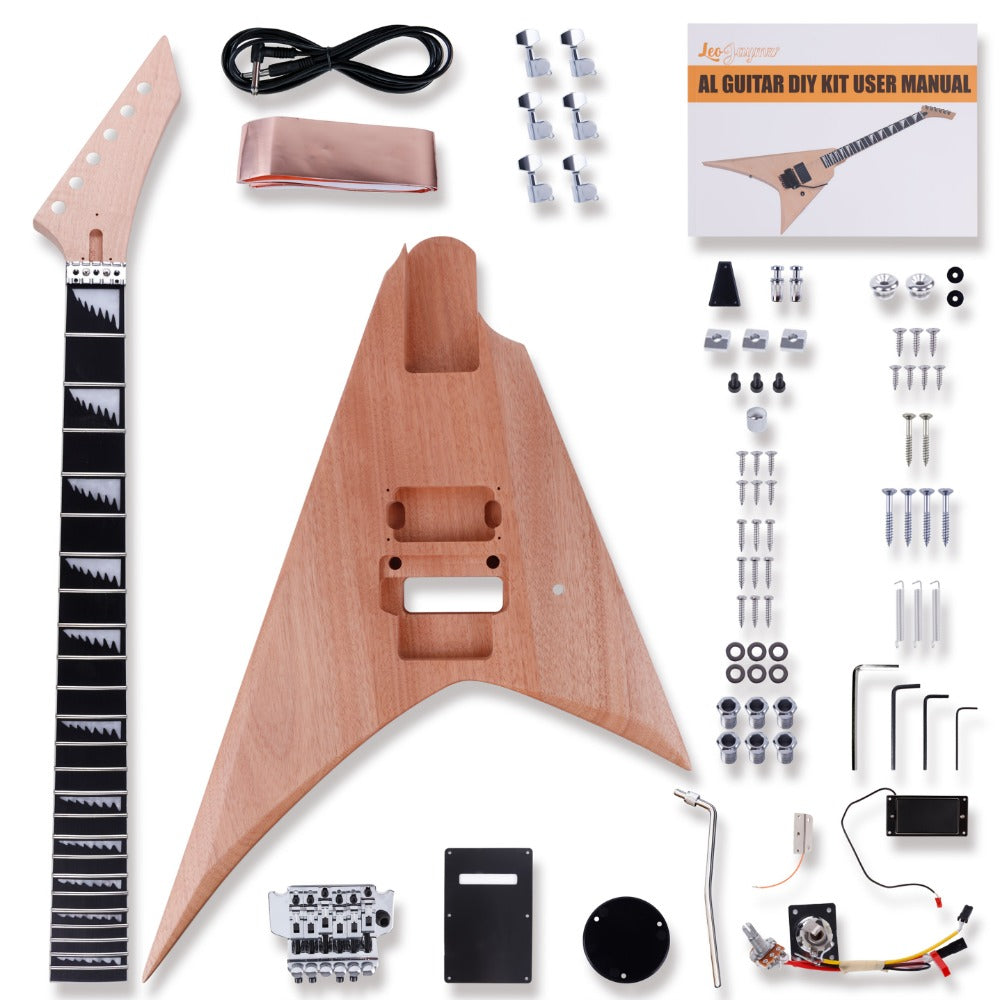 Electric Guitar, DIY TL, Leo, Jaymz, Kit for Lessons and Practice for Home Practice detail image - detail view 7