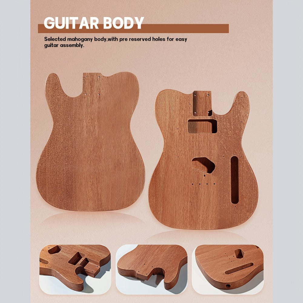 Electric Guitar, DIY TL, Leo, Jaymz, Kit for Lessons and Practice for Home Practice detail image - detail view 9